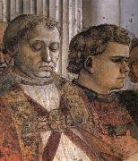 Fra Filippo Lippi Details of The Celebration of the Relics of St Stephen and Part of the Martyrdom of St Stefano oil painting reproduction